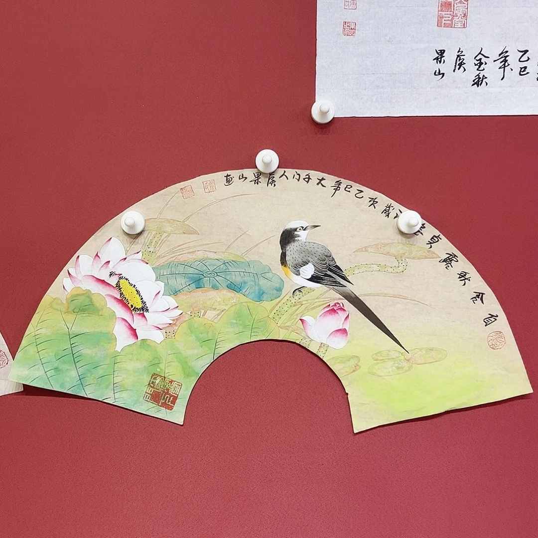 国画侯果山老师亲笔手绘国画作品