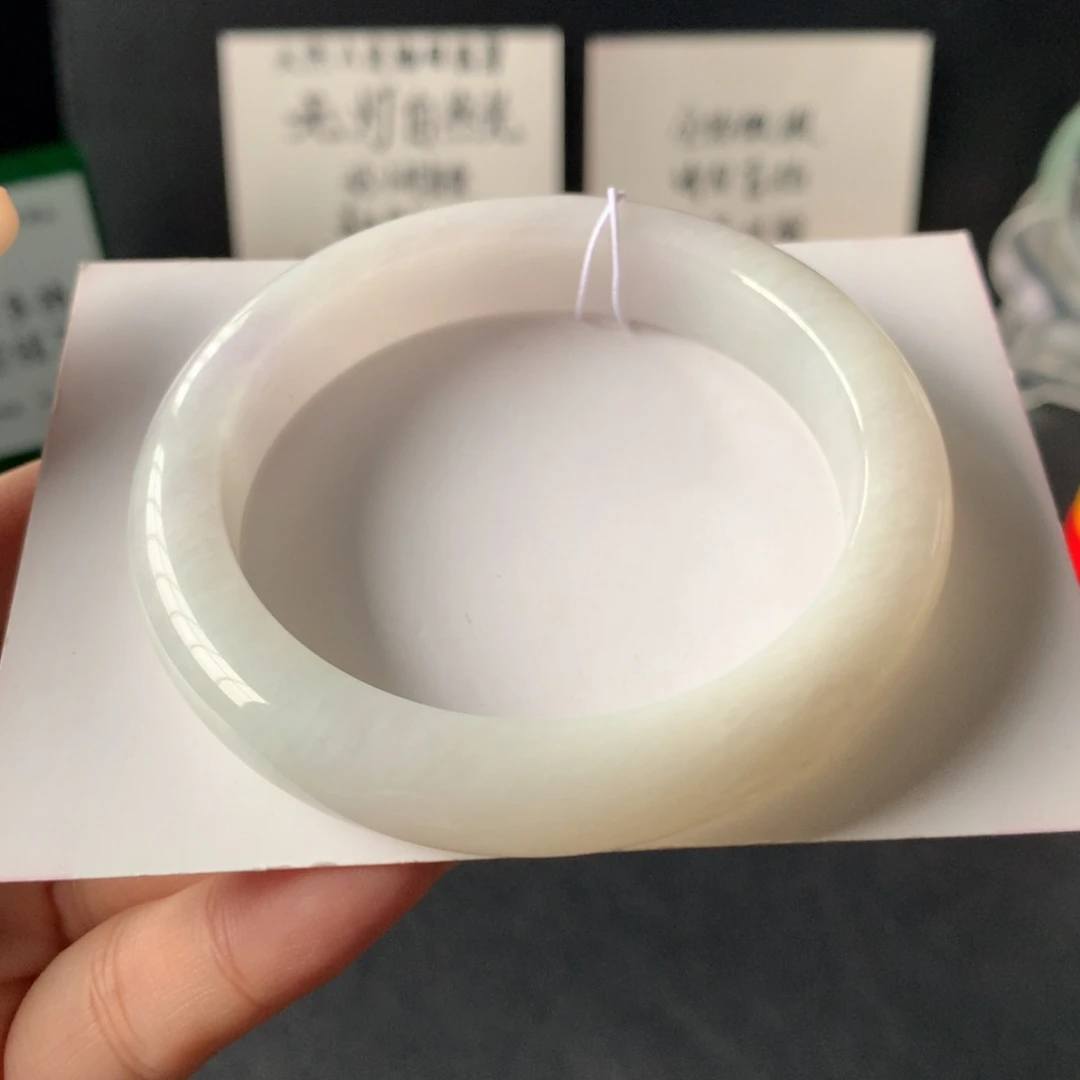 翡翠未镶嵌手镯14号54-11.7-8.5