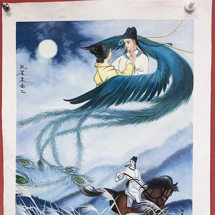 油画刘文桂老师油画朵