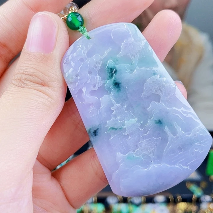 翡翠颈饰未镶嵌饰品