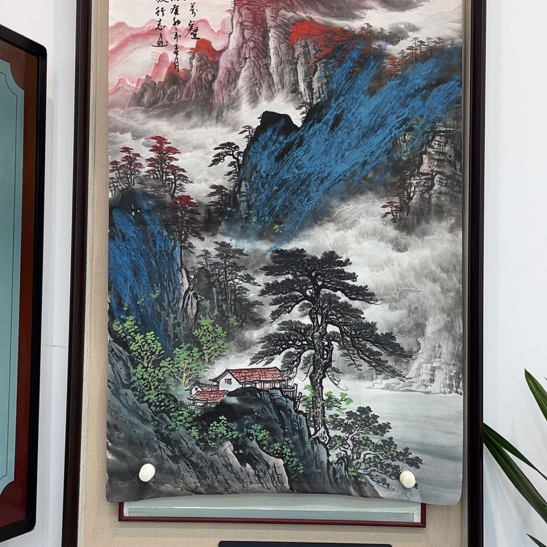 国画凌行志老师手绘国画