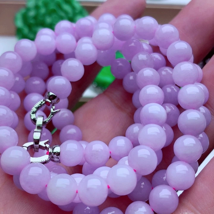 翡翠未镶嵌毛衣链