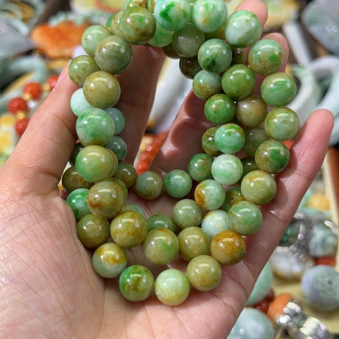 翡翠颈饰未镶嵌待编款