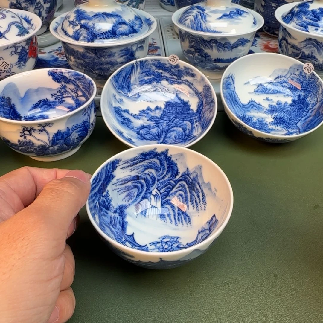 陶纯手工纯手绘茶具269