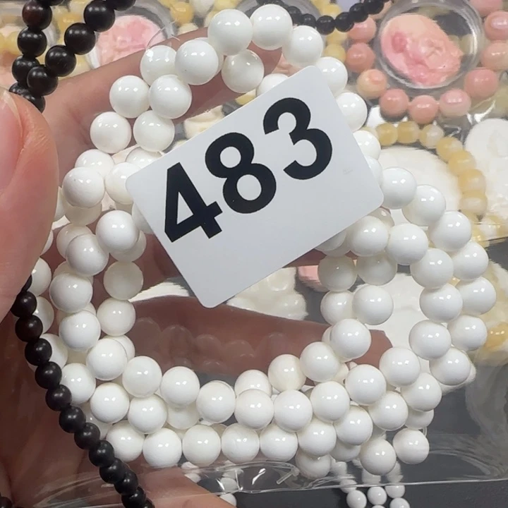 开***乐瓷白0.8多圈108粒