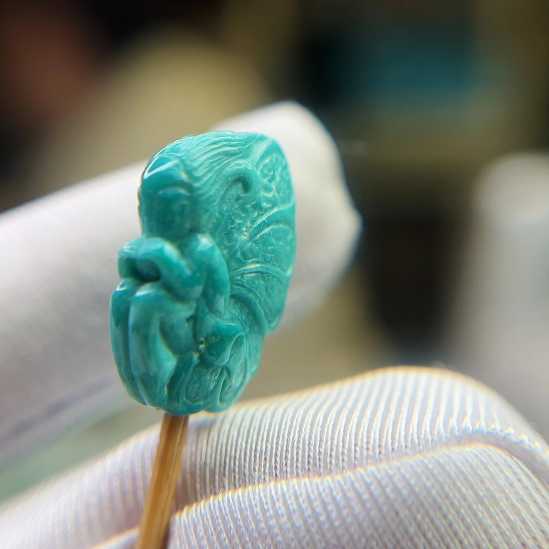 绿松石珠宝奇石未镶嵌