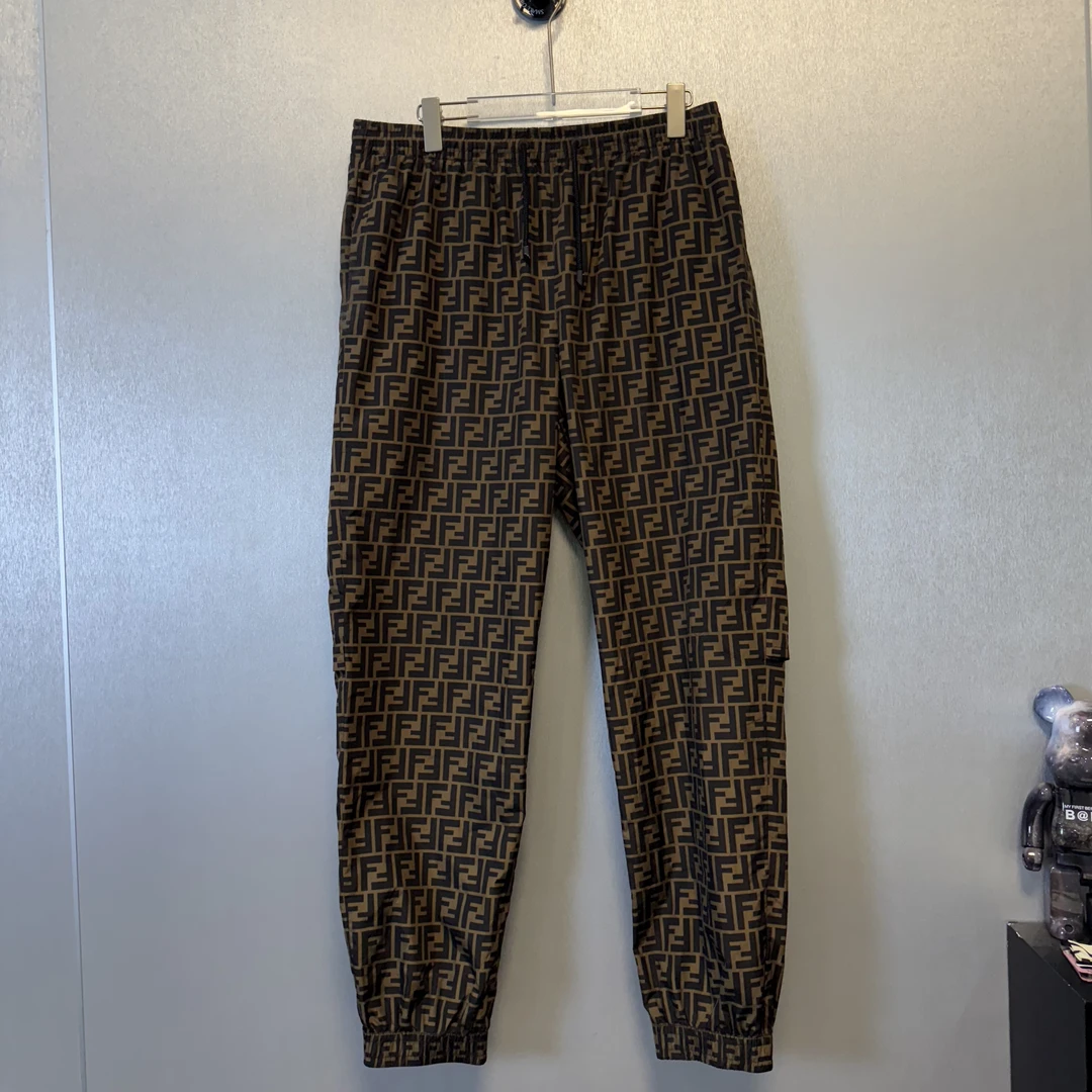 99新 FENDI/芬迪 满印休闲裤48码/2521506