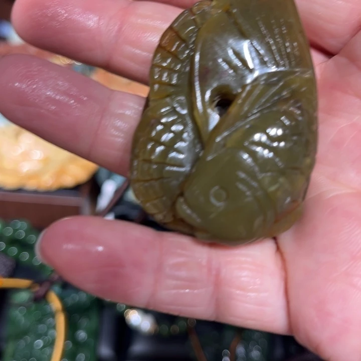 岫玉未镶嵌毛衣链