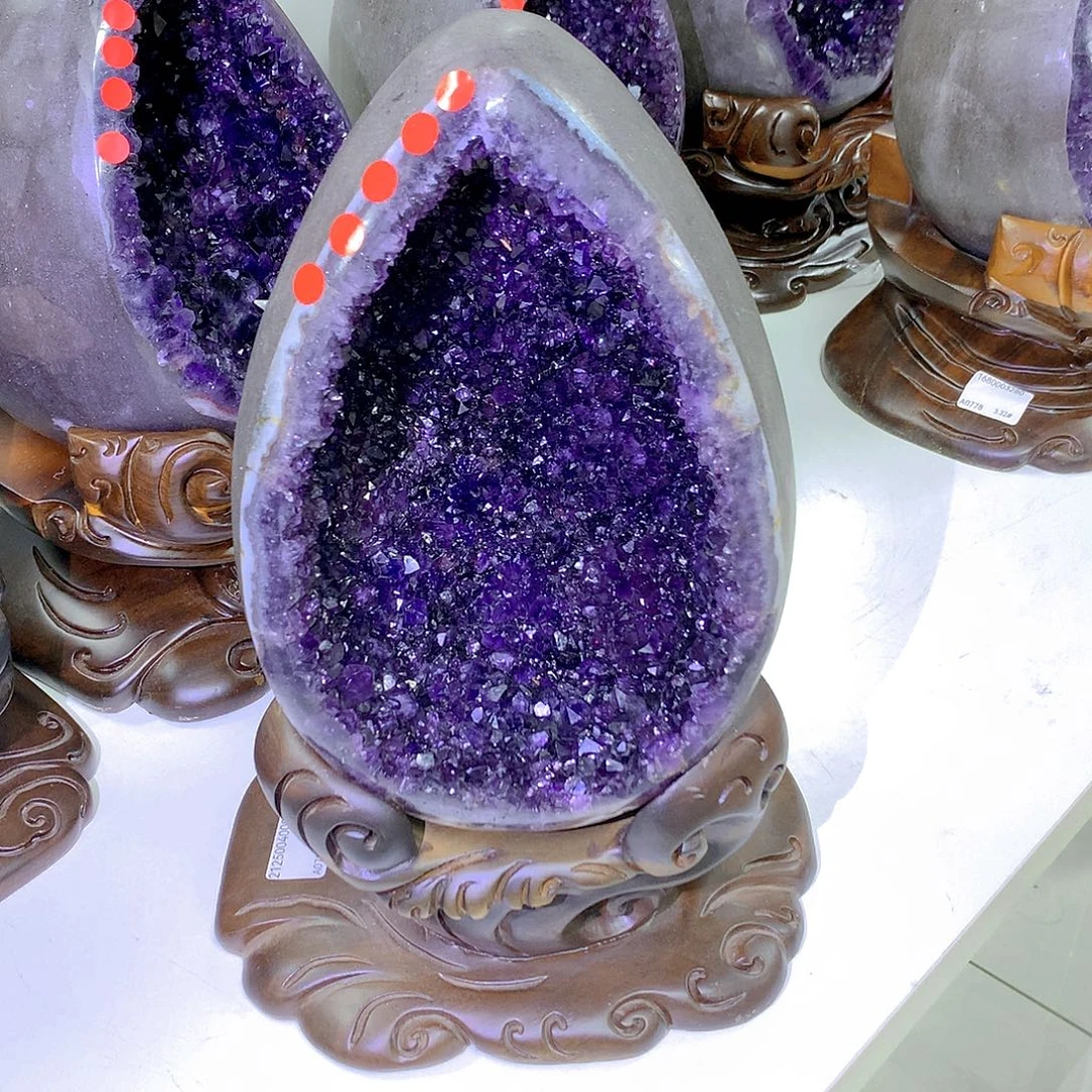 未镶嵌大型摆件（非配饰）紫晶