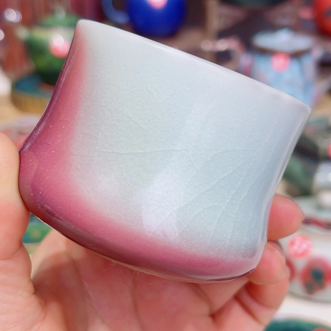 落***滩瓷片禹州钧瓷艺术作品