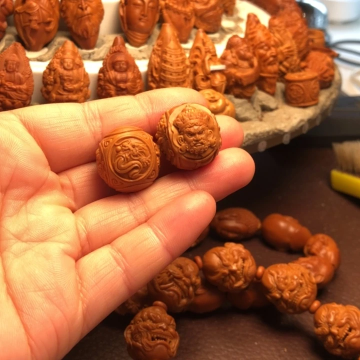 ****吊坠橄榄核橄榄核雕刻的单子