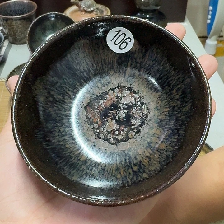 万***傑茶盏106 坚记茶盏摆件
