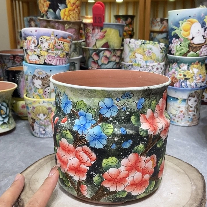 景德镇艺术手绘作品