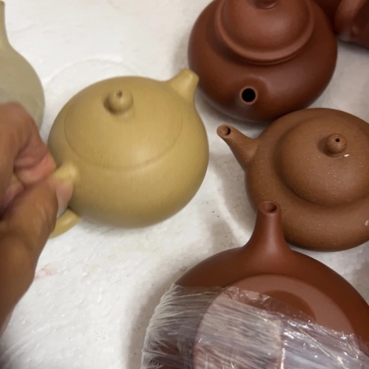 紫砂茶壶扯*纱本绿西施150c c