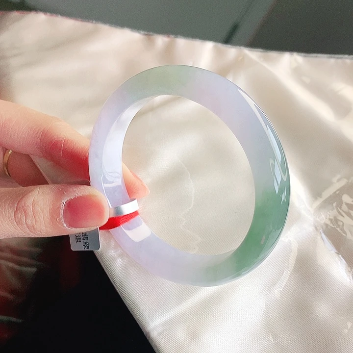 翡翠未镶嵌手镯缅甸天然a货翡翠手镯