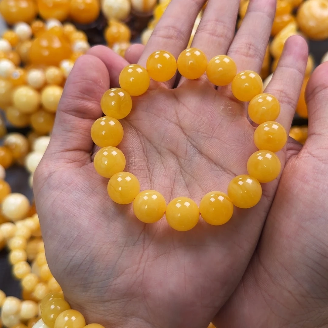 琥珀未镶嵌珠宝奇石13mm