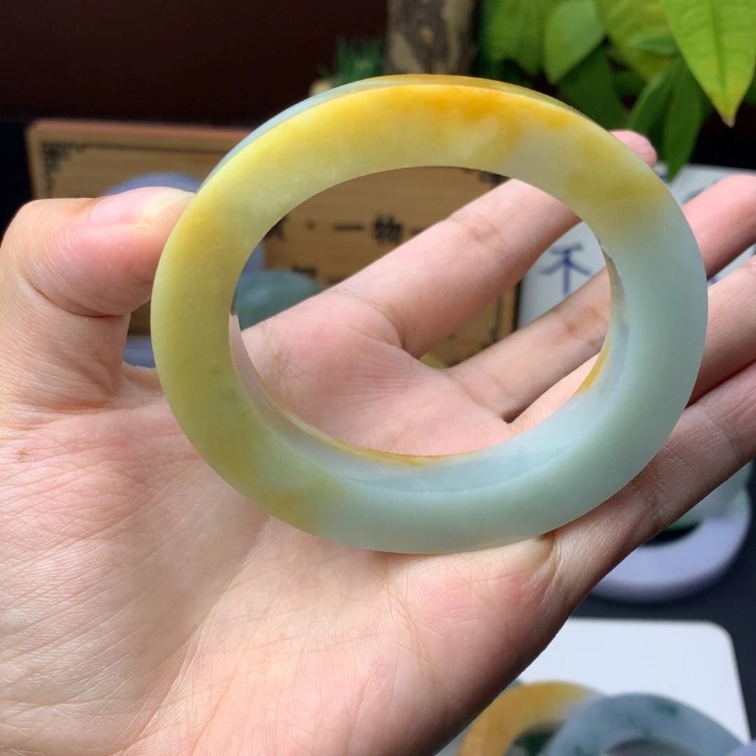 定制翡翠定制手镯未镶嵌定制贵妃53-58