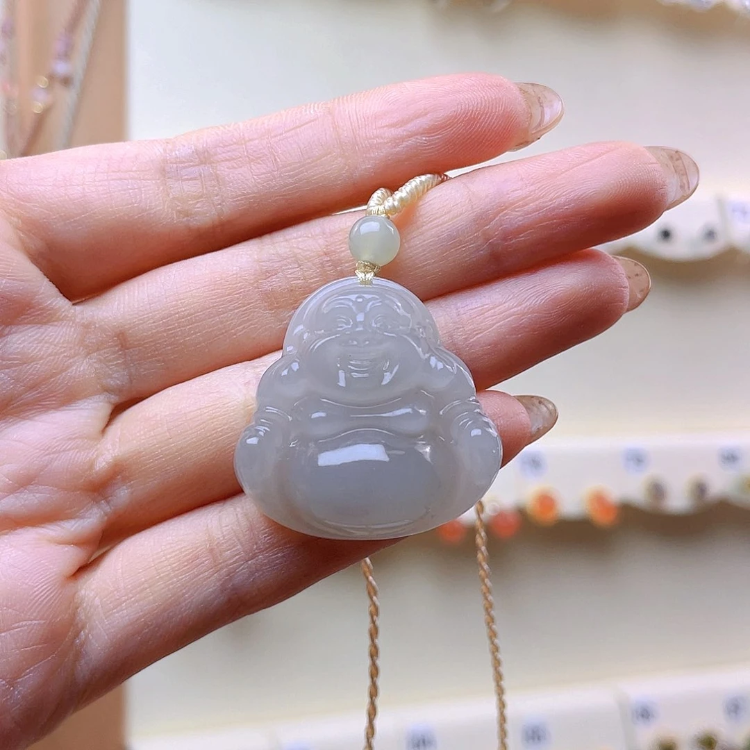 京***京和田玉未镶嵌吊坠(赠链)