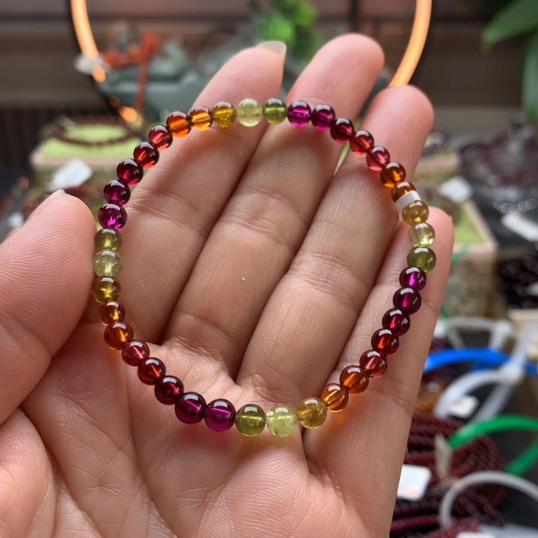 石榴石未镶嵌手串手串5