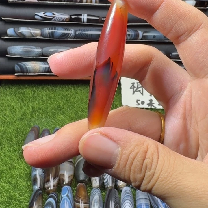 玛瑙/玉髓未镶嵌吊坠(不含链)