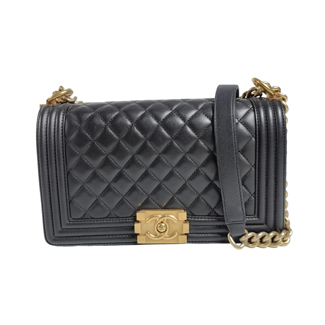 95新 Chanel/香奈儿 【10万粉福利】安洁利严选口盖包/BK0154501