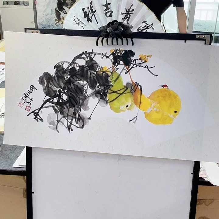 国画张圣敏先生纯手绘作品