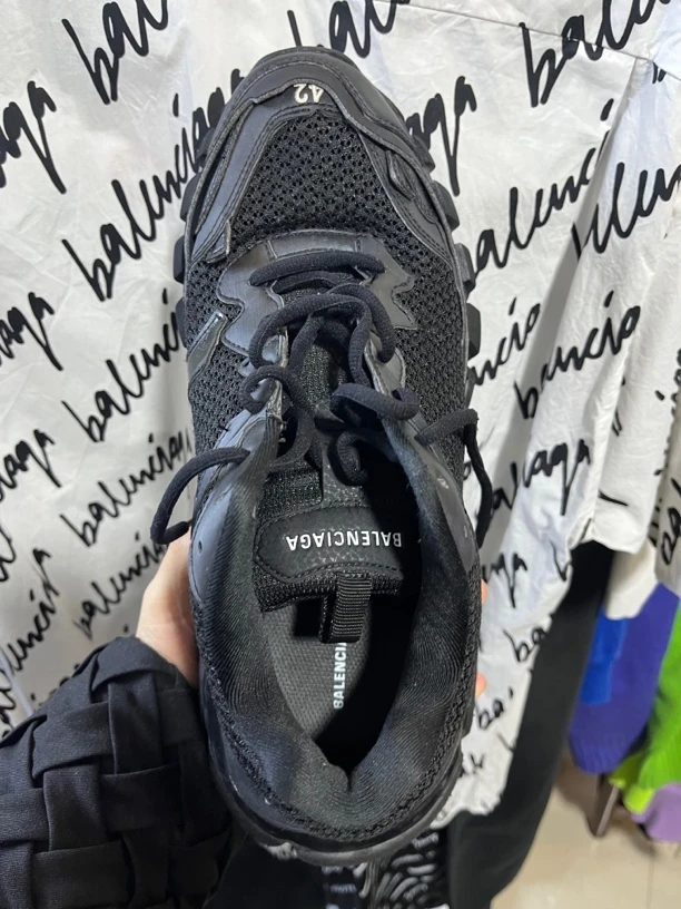 99新 Balenciaga/巴黎世家 巴黎世家黑色运动鞋