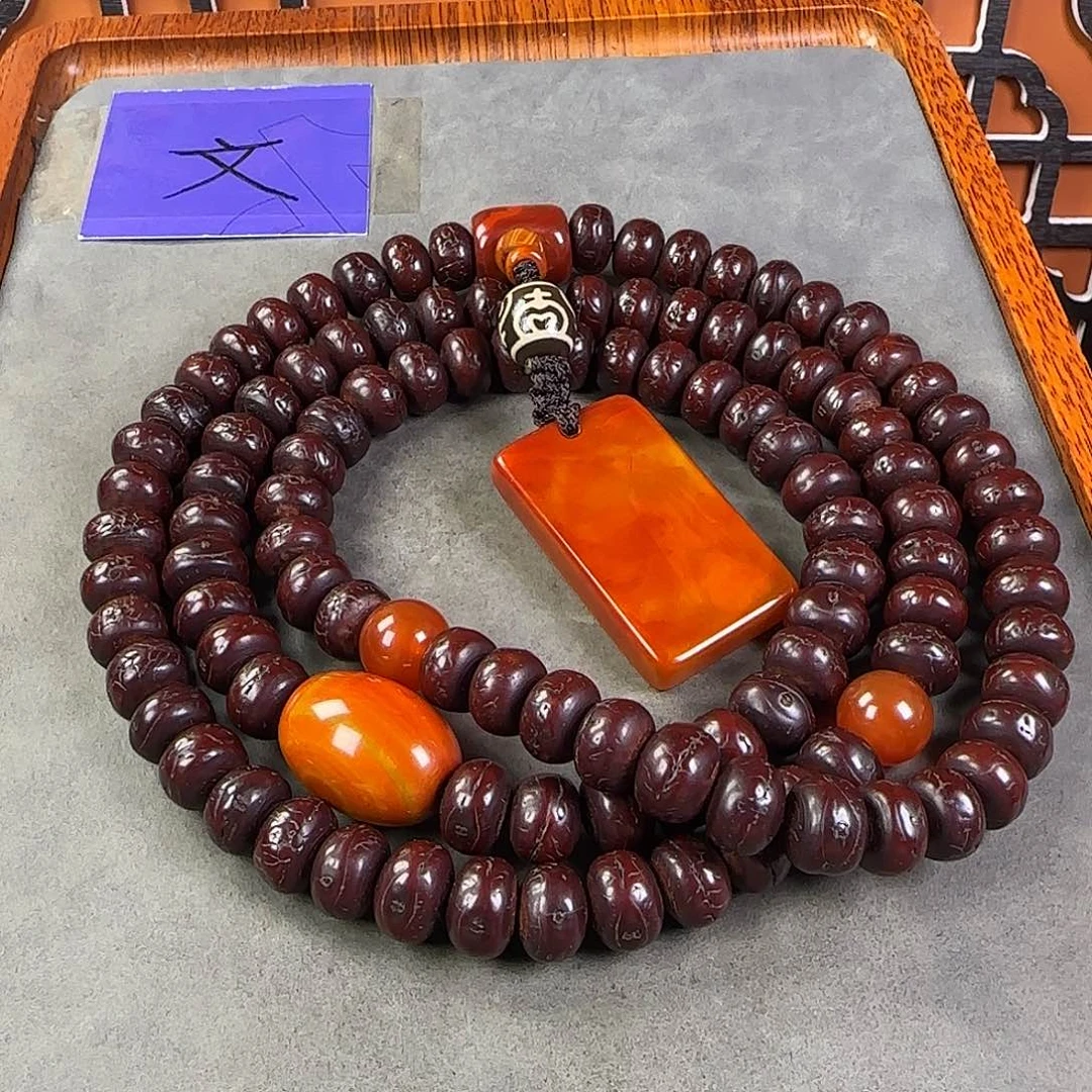 凤眼菩提吊坠脖挂