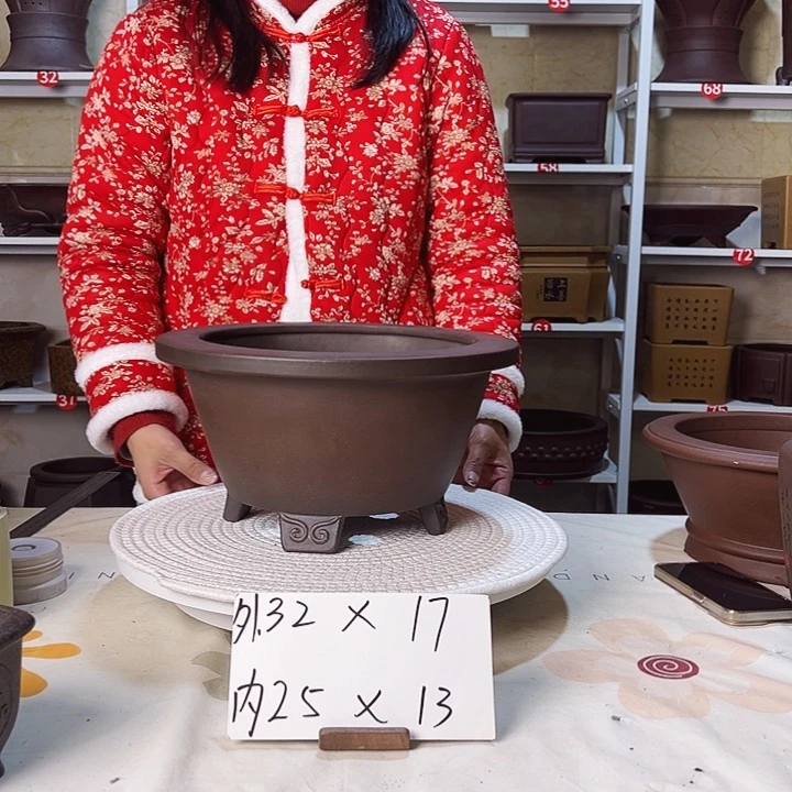 紫砂花盆紫砂花盆