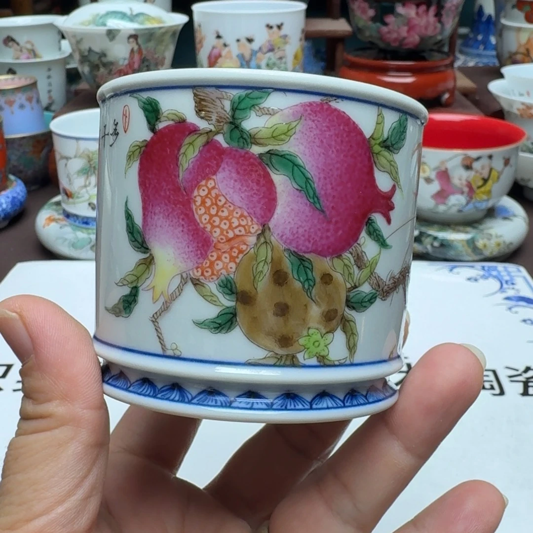 景德镇手工手绘展示