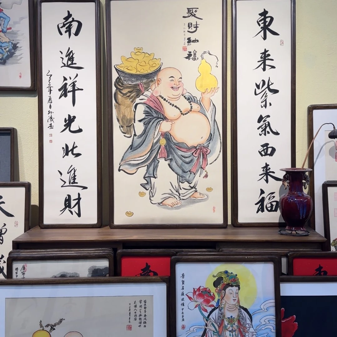 廊***凯国画阿冲手绘钟馗