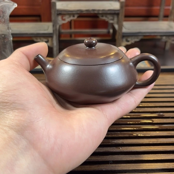 紫砂茶壶原矿紫砂半手工制作