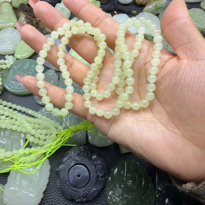 和田玉未镶嵌珠宝奇石108卡6