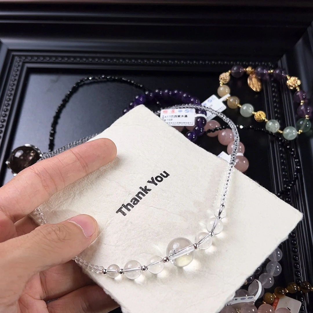 未镶嵌颈饰水晶白水晶