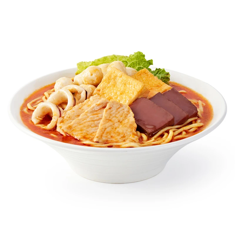 福建厦门特色美食沙茶面闽南小吃福建厦门特产带肉酱包闽南沙嗲味