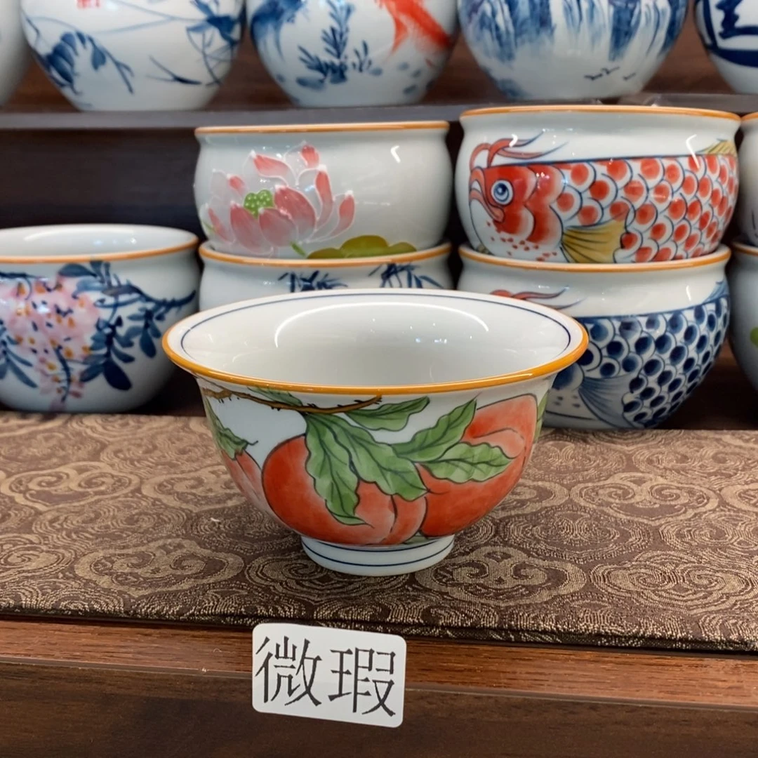 釉下彩手工绘制手工绘制