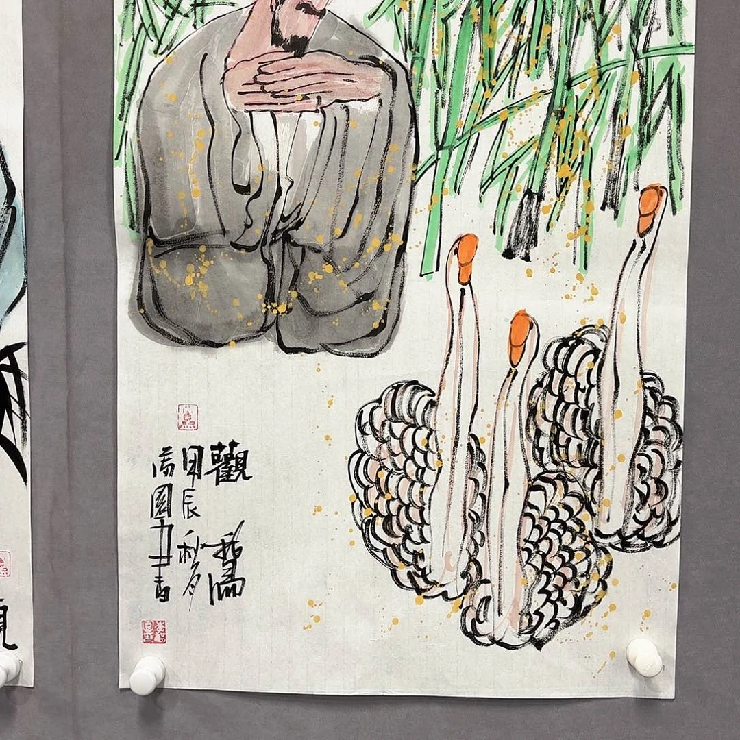 国画国画纯手绘作品请放心去藏