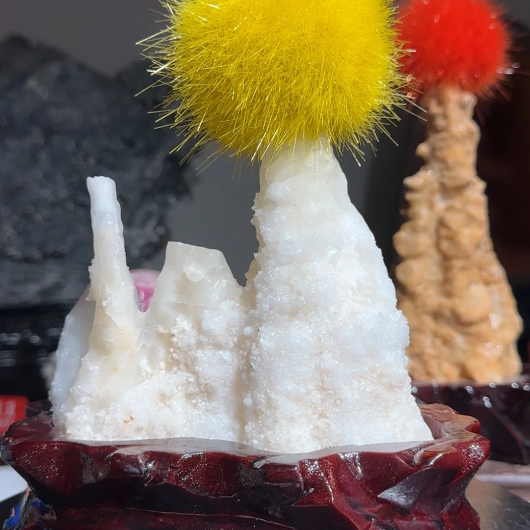 慎***行紫砂原石矿物晶体摆件