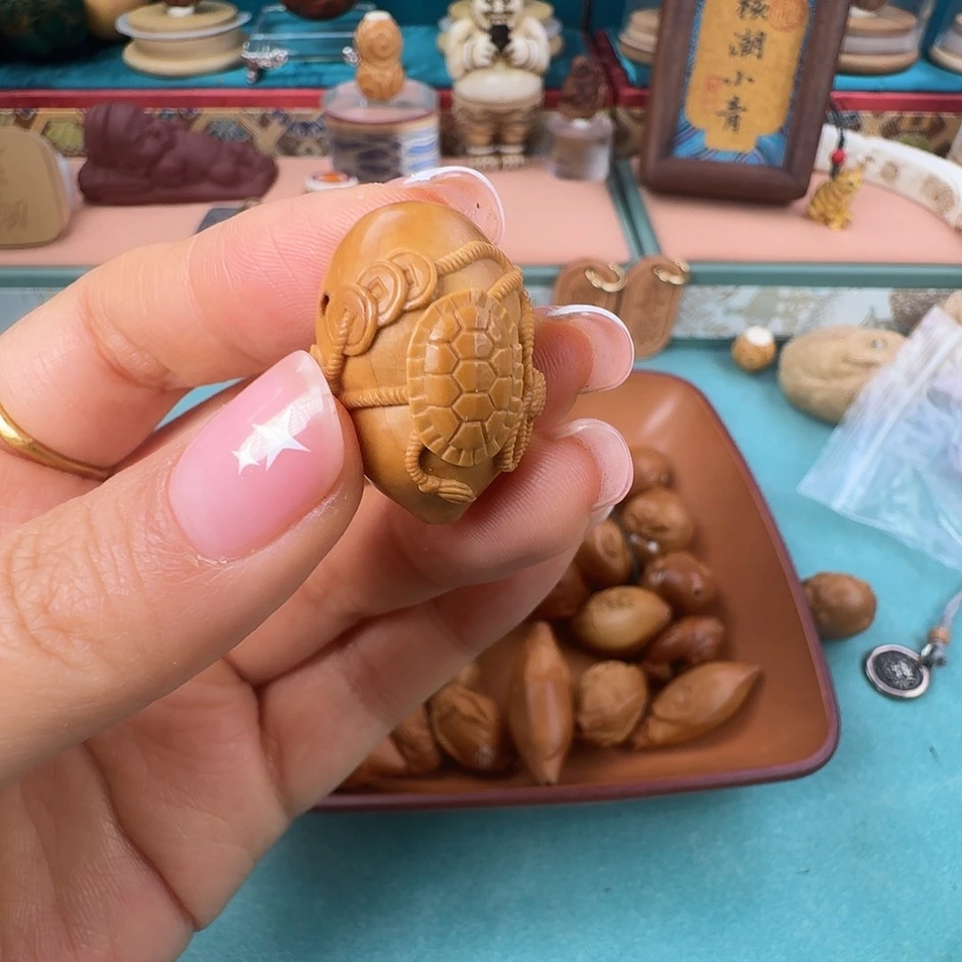 橄榄核手串/手链核潮核雕手工制作
