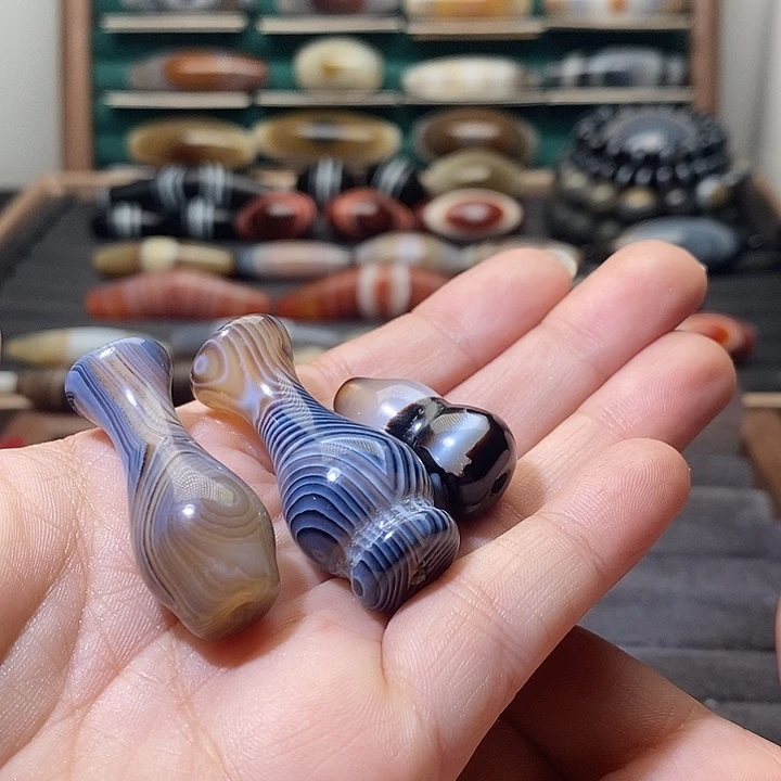 可***6玛瑙/玉髓未镶嵌吊坠(不含链)