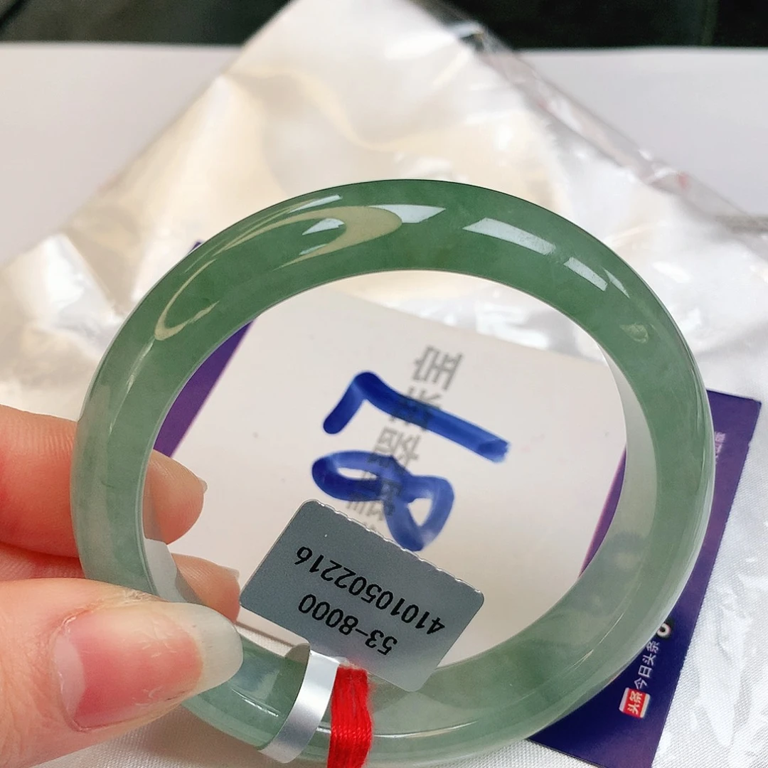 翡翠手镯未镶嵌缅甸天然a货翡翠