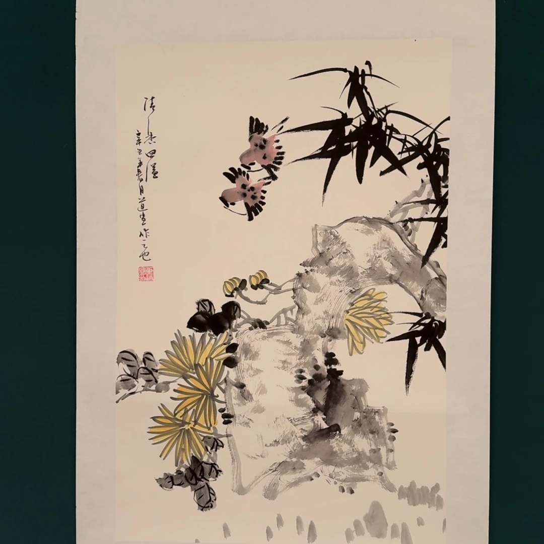 国画董老师作品画作