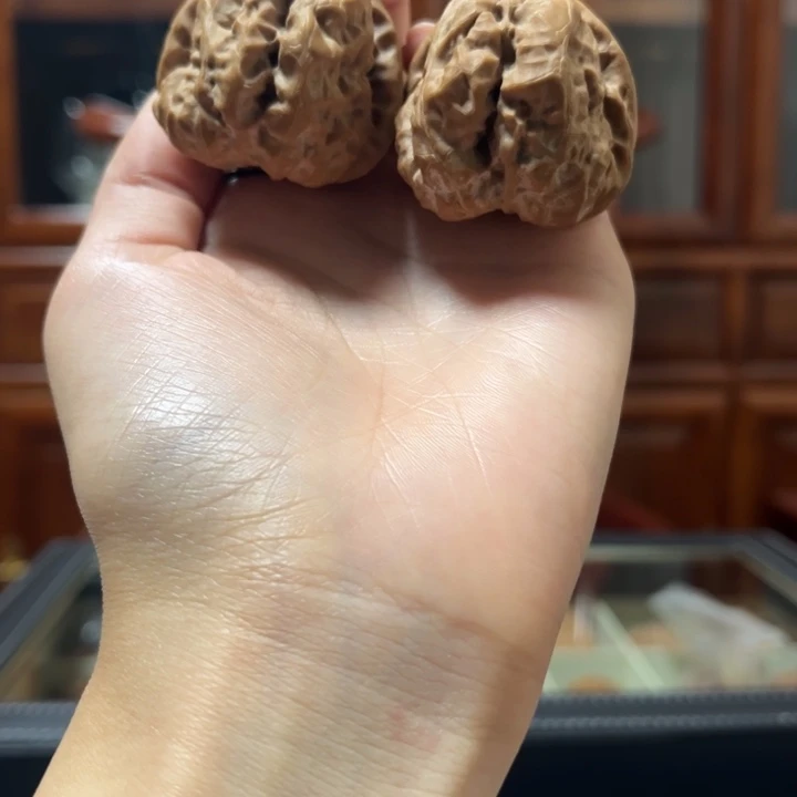 文玩核桃把件蛤蟆头41
