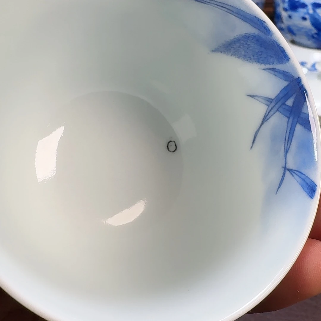 瓷片杨*图现代景德镇陶瓷手绘茶具