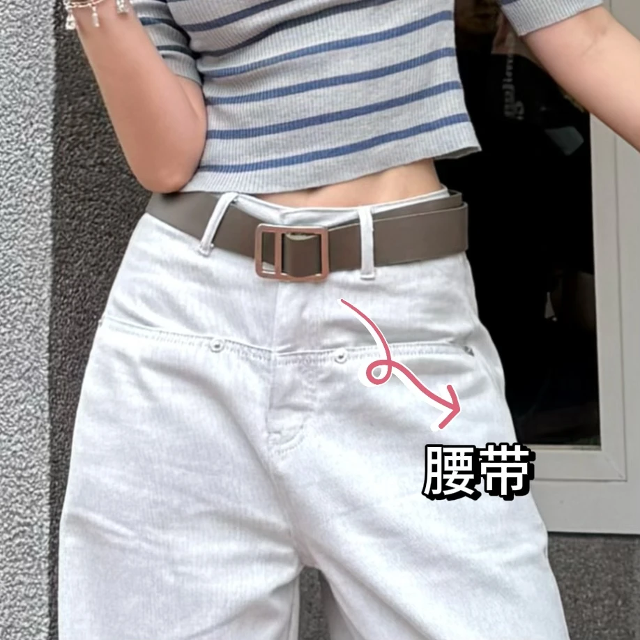 婉君【卖了四年的腰带】韩系复古百搭ins休闲潮流腰带LWJ25A1S391