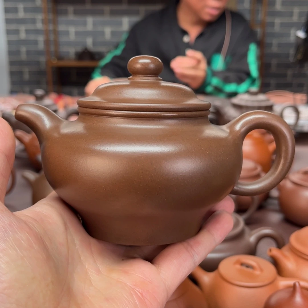 茶壶紫砂7 紫砂艺术手工制作260c c