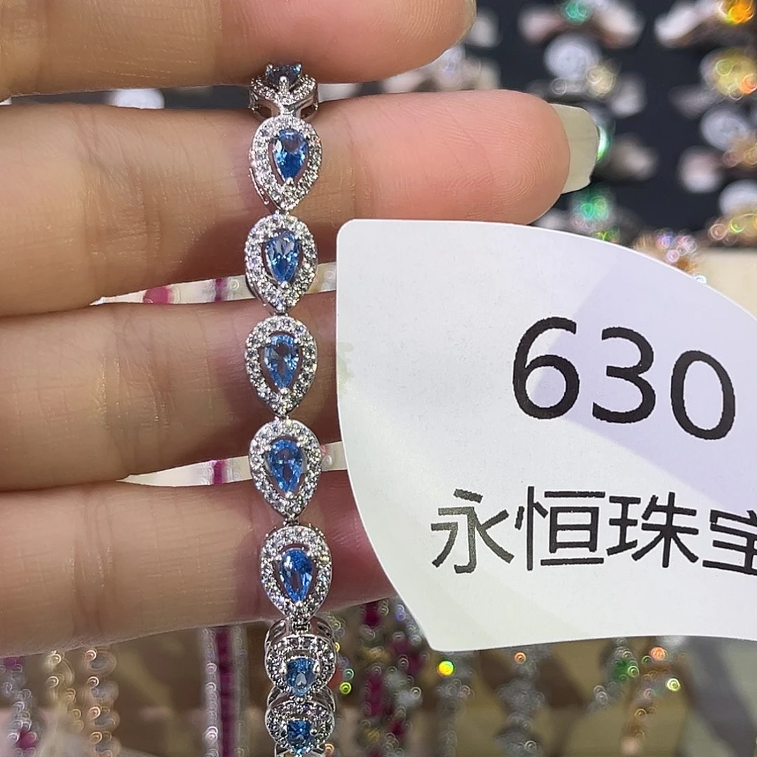 莫桑石非金属630手链