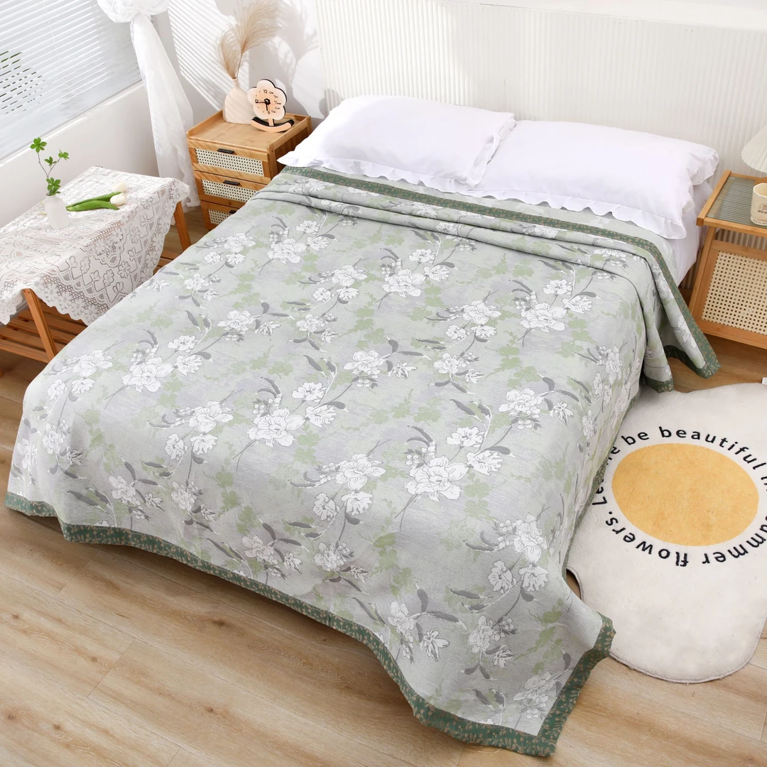 【花小路】230*250cm高端简约透气舒适多功能床盖