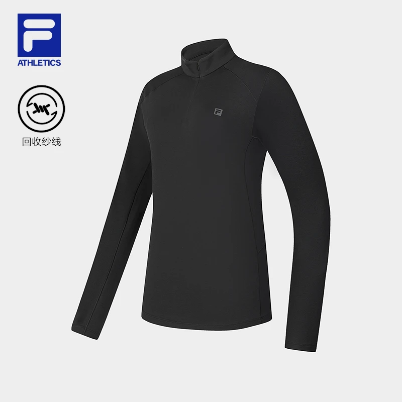 /斐乐女春季新款【潮流时尚休闲百搭】针织长袖上衣A11W517203F