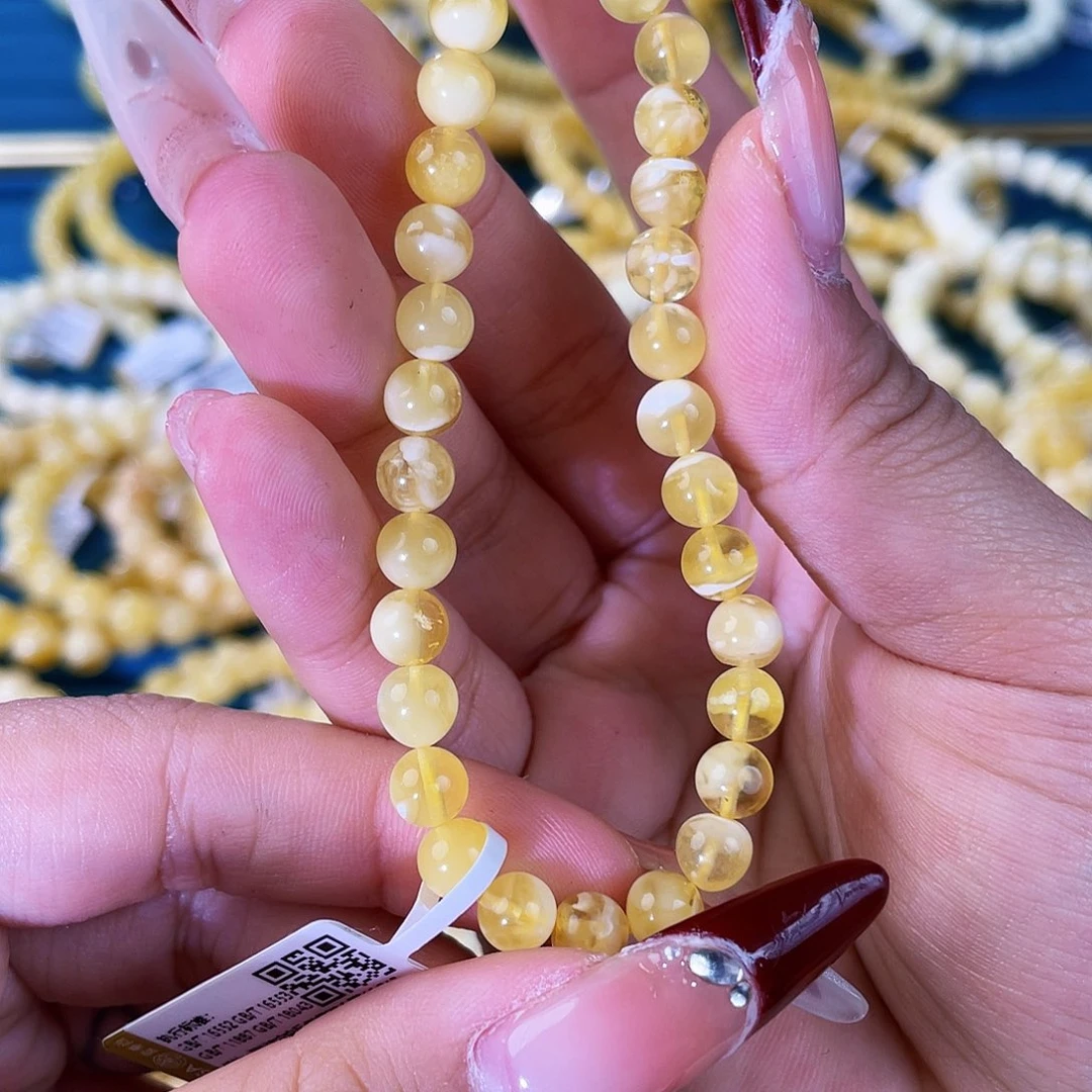 琥珀裸石未镶嵌DY250117B008-YF